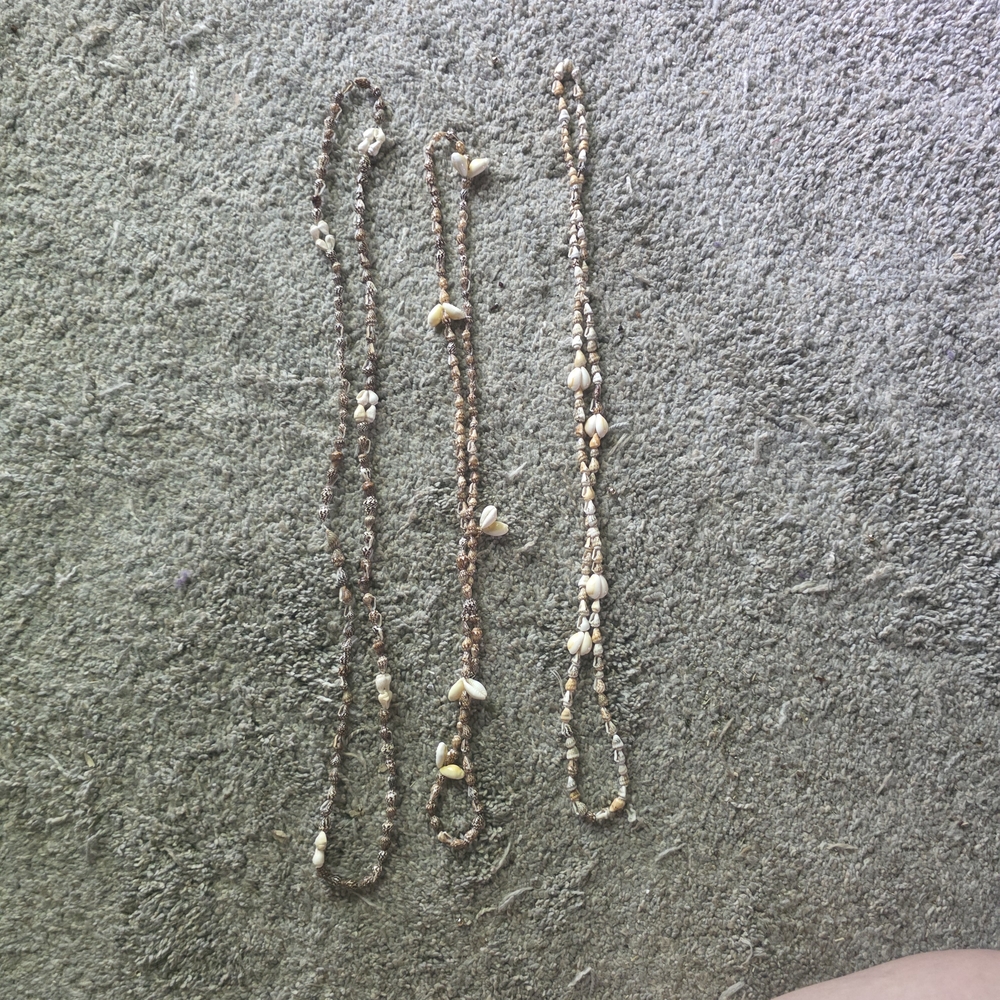 Set Of Three Beaded Necklaces